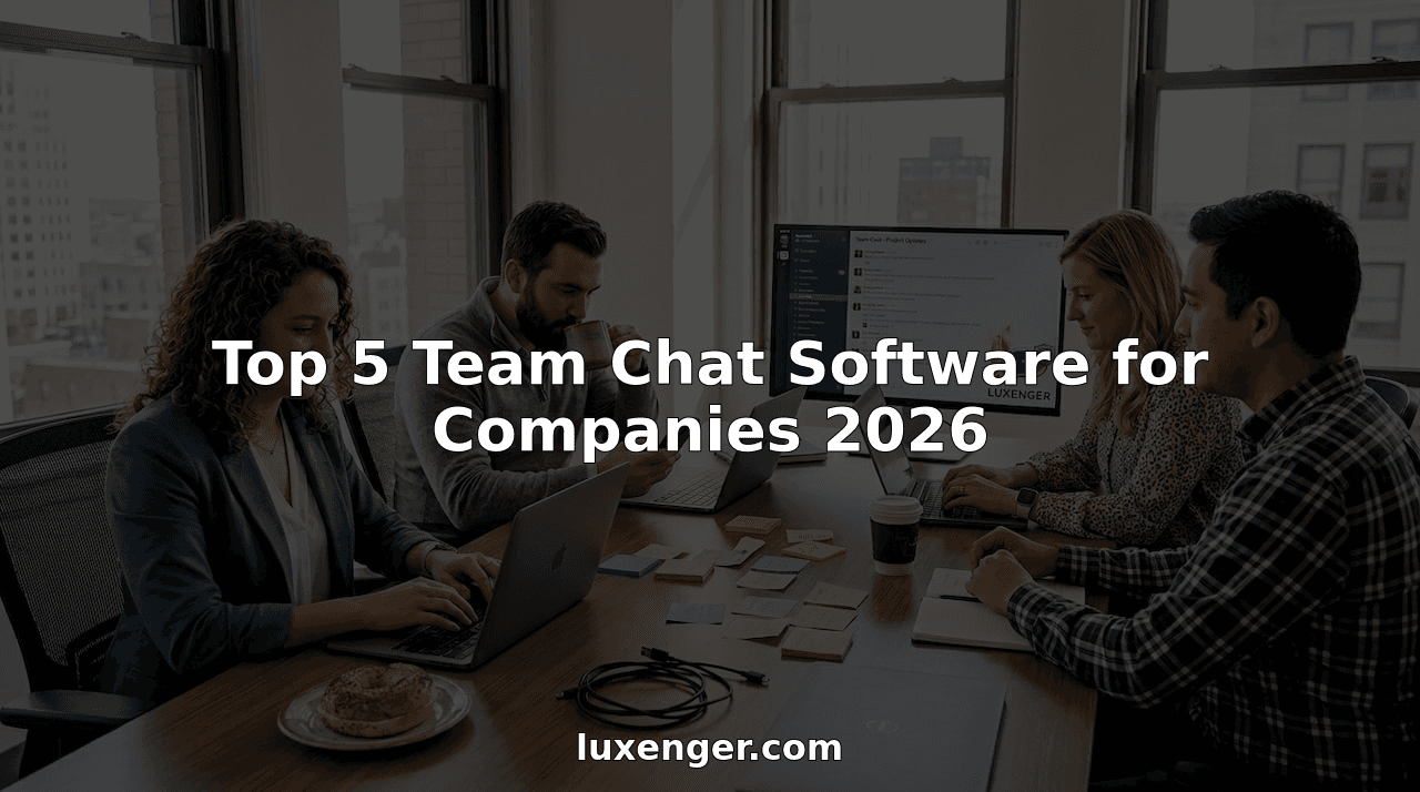 Top 5 Team Chat Software for Companies 2026