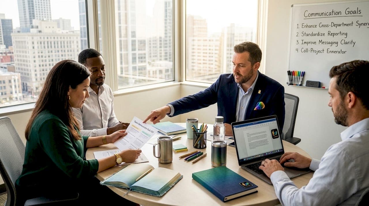Internal communication best practices for secure collaboration